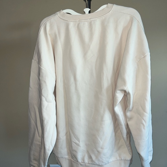 Nuuds Crewneck Sweatshirt in Bone - Picture 3 of 3